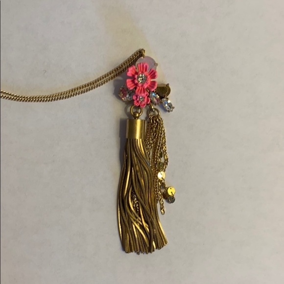 J Crew Drop Pendant Necklace